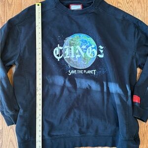 CHNGE Heavyduty Sweatshirt Save The Plant Hoodie XL